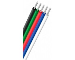 Cable paralelo 5 hilos para tira led RGBW, Venta por metros